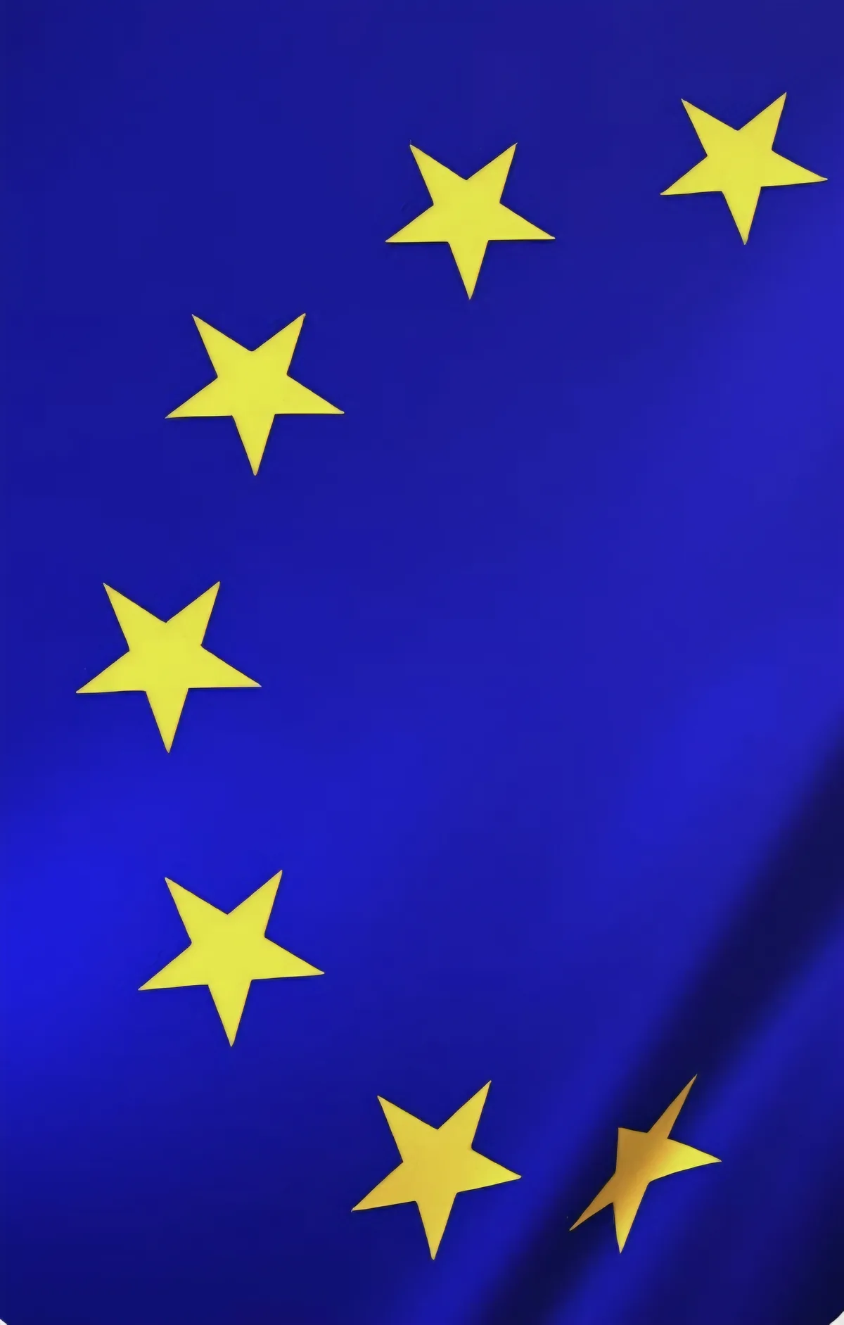Detail of the European flag