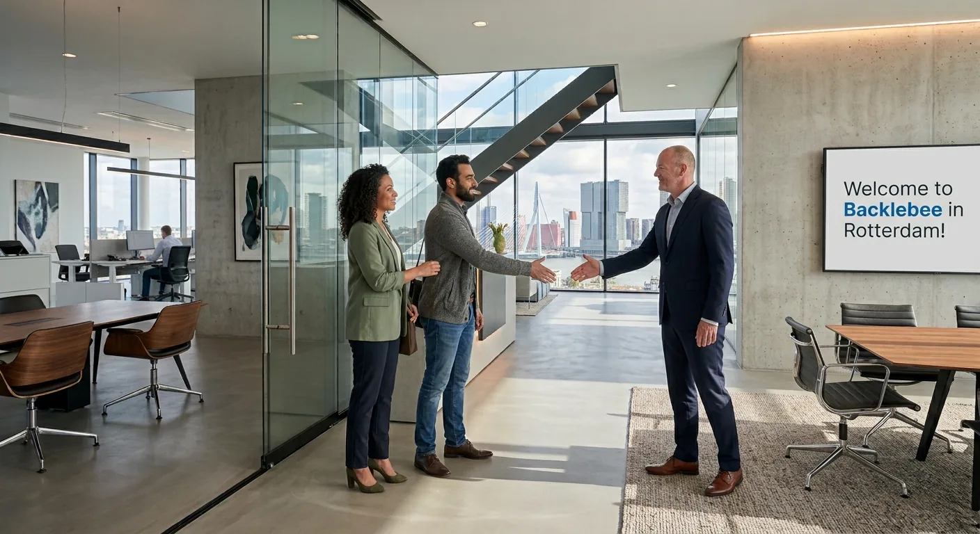 Welcome at the Backlebee office in Rotterdam
